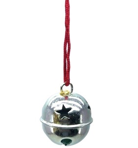Ensemble de 4 cloches en nickel métallique, décoration suspendu de noël, décoration de maison, boule de décoration, meilleure vente - Product Image 3