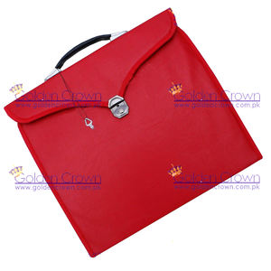 Estuche Masonic Regalia Red File con mango duro - Product Image 1