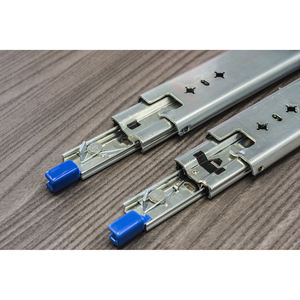 Système de verrouillage Glissière télescopique Extension complète 80 kg LI58 Cuisine Salle à manger Acier laminé à froid Industriel - Product Image 5