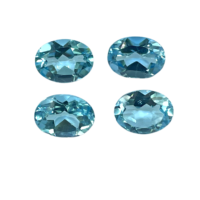 Nouvelle conception de pierres précieuses en quartz et topaze pour la fabrication de bijoux, topaze bleue en pierres brutes à prix de gros