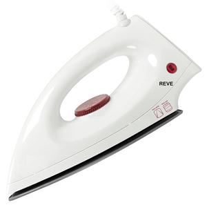 Más vendidos 1000 vatios hierro seco Reve calidad superior blanco rojo suela de cerámica uso doméstico eléctrico certificado CE RoHS 1 año - Product Image 1