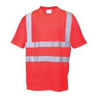 Polo de sécurité haute visibilité jaune réfléchissant imprimé pour homme, manches courtes, col rond, style vêtement de travail, coupe classique