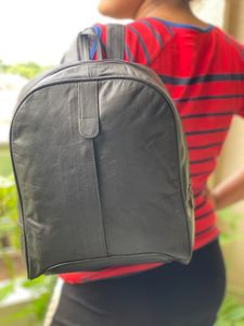 Sac à dos fait main en cuir véritable, Vintage, nouvelle collection - Product Image 3