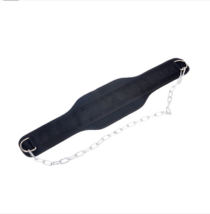 men and women Weight Lifting Dipping <b>Belt</b> Dip <b>Chain</b> Pull Ups Body Building Gym - Product Image 1
