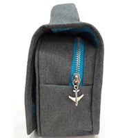 Sacs cosmétiques personnalisés avec logo et couleur sur mesure, étui de voyage convivial, prêts pour l'OEM, fabriqués au Vietnam, avec motif imprimé