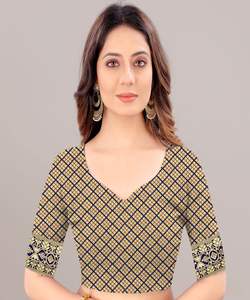 Sari de Jacquard de Seda Banarasi con Blusa, Ropa para Mujer, Fiesta, Festival, Uso Diario, Sari de Seda de Algodón Suave, Ropa al por Mayor a Bajo Precio - Product Image 2