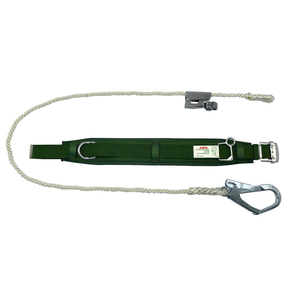 Cinturón de Seguridad para Electricista Adela Position con Hebilla de Paso, Anillo en D de Acero Inoxidable, Capacidad de 140 kg, Protección Contra Caídas Ajustable - Product Image 2