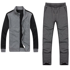 OEM personnalisé de haute qualité hommes sport polaire survêtement unisexe survêtement à capuche manteau jogging haut bas hiver XL vente en gros - Product Image 1