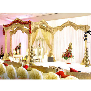 งานแต่งงานงานนกยูง Mandap Nz ที่ดีที่สุดของฮินดูตกแต่งนกยูงแมนดาลับงานแต่งงานที่น่าตื่นตาตื่นใจ - Product Image 1