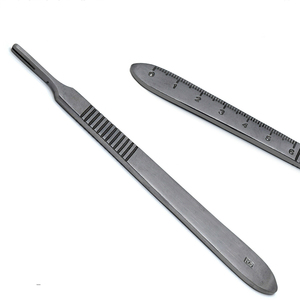 SURGIMPEX Surgical <b>Scalpel</b> Handle & <b>Knife</b> Stainless Steel <b>Scalpel</b> Blades BP-05 Model CE Approved Re-usable Class I - Product Image 2