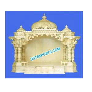 Antique Teak Wooden Mandir at Best Price High Quality Wooden Temple For Home Teak Wooden Pooja Mandir For Home
