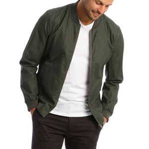 Veste de vol personnalisée pour hommes, Patchwork Double couleur, Patch brodé Bomber du collège, uniforme - Product Image 1