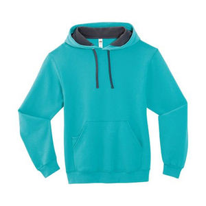 Sudadera sin mangas para hombre con cuello alto, bordado y estampado digital, de tejido polar para invierno - Product Image 5