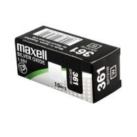 Batería de moneda 361 SR721W, maxell