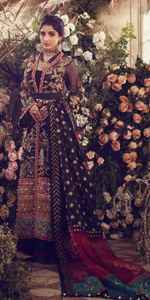 Salwar Kameez en soie, cachemire et coton pour femmes - Vêtement décontracté - Product Image 3