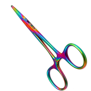 Offre Spéciale Meilleure Qualité En Acier Inoxydable Multi Couleur Hémostatique Pince Droite En Acier Inoxydable Chirurgie Instruments Forceps - Product Image 5