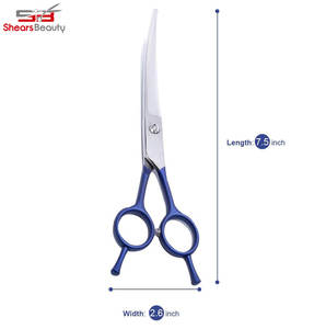 Professional Adjustable 7 Inch Sus440c Curved <b>Scissors</b> New CTS 70 7 0 Pet Grooming <b>Shears</b> for Dogs Cats New Professional Beauty - Product Image 4