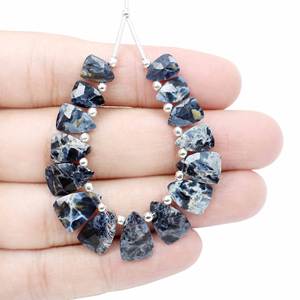 ลูกปัดหินอัญมณีธรรมชาติ pietersite ทำด้วยมือคุณภาพสูง8x6มม. ลูกปัดแบบหลวมรูปเหลี่ยมเพชรพลอย12X8MM ล้านล้านสำหรับเครื่องประดับประมาณ - Product Image 3