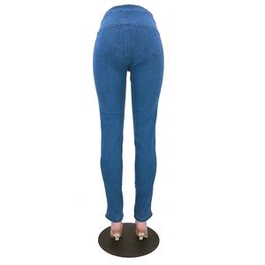 Jeans slim Sexy pour femmes du Bangladesh, pantalon crayon, vente en gros, - Product Image 6