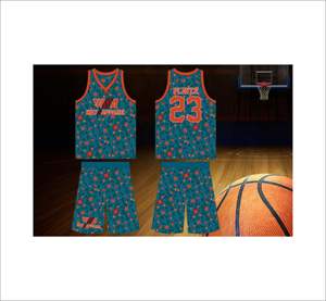 Uniformes de Baloncesto Unisex Personalizados, Transpirables, Antibacterianos, de Secado Rápido, Tallas Grandes - Product Image 2