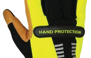 Guantes de cuero de piel de cabra de la mejor calidad para el trabajo de Pakistán Guantes mecánicos transpirables Guanters de Trabajo - Product Image 5