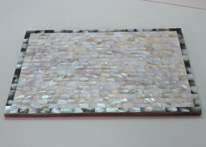 Meilleure vente d'incrustation en nacre naturelle blocs à découper/planche à fromage nouvelle vaisselle planche à découper domestique - Product Image 2