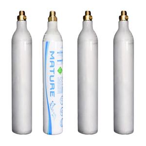 Cilindro de Gas CO2 de Alta Presión de Aluminio de Grado Alimenticio de 0.6L con Válvula para Máquina de Refrescos, 2024 - Product Image 2