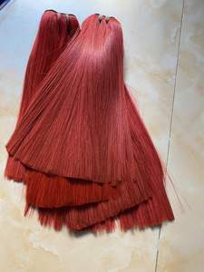 Cabello crudo vietnamita de color rojo a la moda, cabello de calidad superior a precio al por mayor de grado 12A - Product Image 3