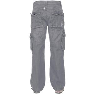 Stylish <b>Jeans</b> Cargo Pants for Men Custom Made Multi Pockets <b>Jeans</b> Cotton Cargo Trousers Heavy Duty Trousers for Men Wholesale - Product Image 6
