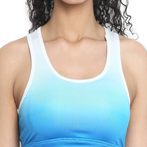 Conjunto Deportivo de Leggings y Sujetador Deportivo Tie Dye para Mujer, Rosa, Azul, Morado, Ropa Deportiva para Yoga, Sin Costuras, Spandex/Poliéster, Soporte Medio - Product Image 6