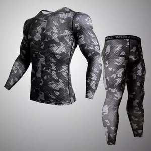 T-Shirt manches longues homme, veste rashguard de Sport, coupe cintrée - Product Image 3