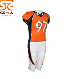 Football uniform sublimation uniform less price high price new brand top quality american football uniform - Product Image 6