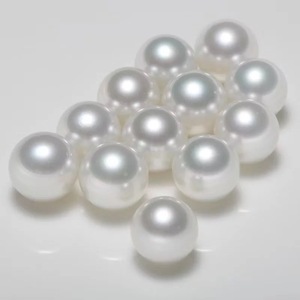 ลูกปัดมุกสไตล์บาร็อคไข่มุกสีขาวธรรมชาติสำหรับสร้อยคอและสร้อยข้อมือ DIY - Product Image 3