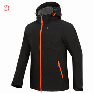 Personnalisé de haute qualité enduit mince col montant hiver hommes respirant tactique veste softshell - Product Image 6