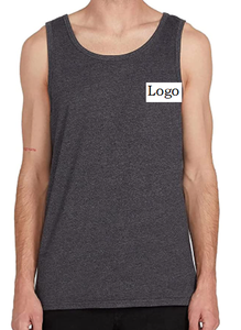 Camiseta sin mangas Lisa para hombre, tela de alta calidad y ajuste cómodo, brezo Ropa personalizable para hombre, de China - Product Image 5