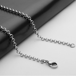 1.2 millimetri Commercio All'ingrosso in acciaio inox scatola di O-SHAPED <span class=keywords><strong>rolo</strong></span> catena Cavo Saldato Catene delle donne - Product Image 6