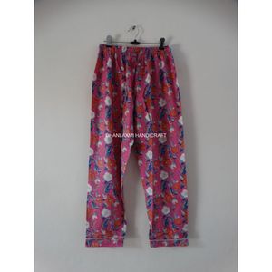 ใหม่อินเดียพิมพ์ดอกไม้ผ้าฝ้าย100% อินทรีย์คืนชุดกลางคืนสวมใส่ชุดนอนชุดขายส่งชุดนอนสวมใส่ที่บ้าน - Product Image 4