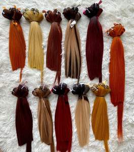 Gran Descuento en Extensiones de Cabello Remy Ombre Naranja y Verde, Precio al por Mayor desde Nigeria para Clientes de Vietnam - Product Image 3