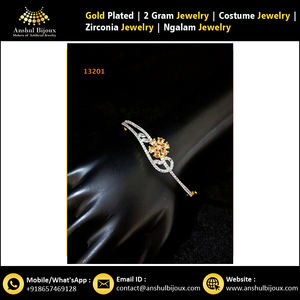 Anshul Bijoux Handmade Unisex <b>Copper</b> <b>Bracelet</b> Set African Design Beaded Zirconia Brass Bangles Diamond Number Shape Wedding - Product Image 2