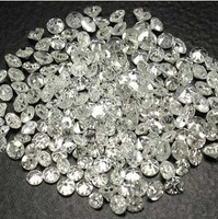 0.8 ila 4.4 MM sentetik yuvarlak parlak Lab yetiştirilen CVD ve HPHT elmas gevşek taşlar hint üretici Def VVS olmayan sertifikalı