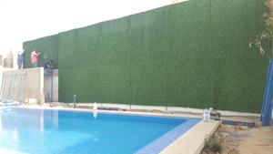 Paneles de Césped Artificial Europeo en Oferta, Plástico de 130 cm, Paredes Exteriores, Privacidad, Fácil Instalación, Ignífugo - Product Image 2