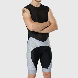 Pantalones Cortos de Ciclismo de Carretera para Hombre PIHA SPORTS, con Tirantes y Acolchado, con Características de Seguridad, Excelente Rendimiento - Product Image 3