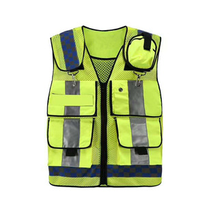 2020 New Design new model your brand logo safety vest Reflective Safety Vest - Product Image 5