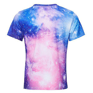 Sublimación impresa OEM diseño personalizado ropa de hombre Camisetas estilo de calle algodón transpirable cuello redondo verano hombre Camiseta 220g - Product Image 2