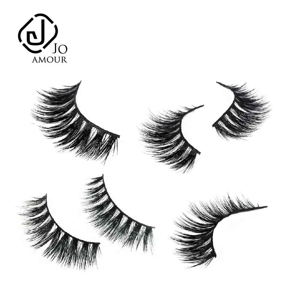 Paire de faux cils, accessoire de mode pour les yeux, cils en vison, 16mm