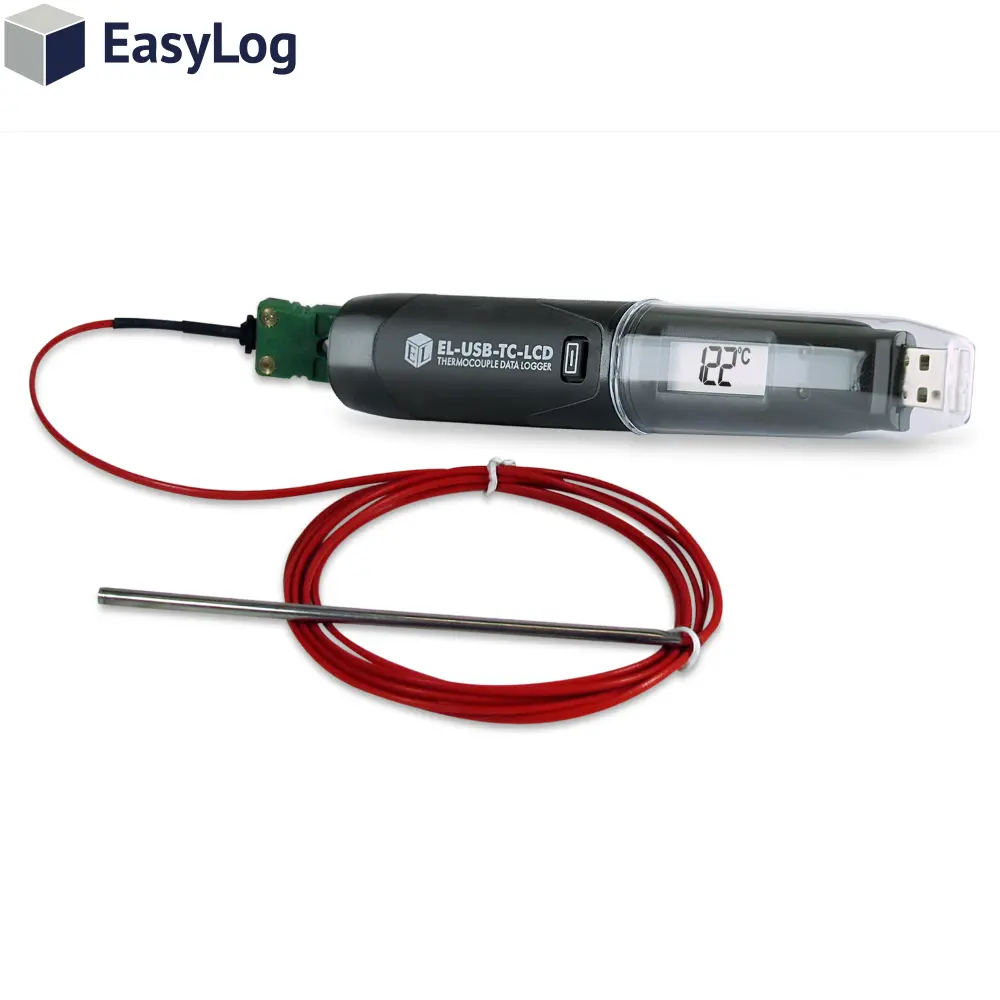 USB Temperature Data Logger Recorder Sensor with thermocouple temperature probe with free software