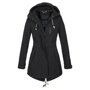 Chaqueta acolchada de poliéster para mujer, de alta calidad, talla grande, nuevo diseño, para invierno - Product Image 3