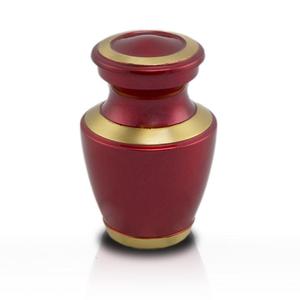 Venta caliente de alta calidad listo para enviar recuerdos de cremación de aluminio para restos humanos mini urnas - Product Image 2