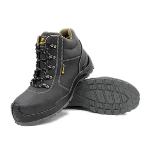 High quality CE approved industrial uniform boots outdoor protect safety shoes s3 steel toecap manufacturer