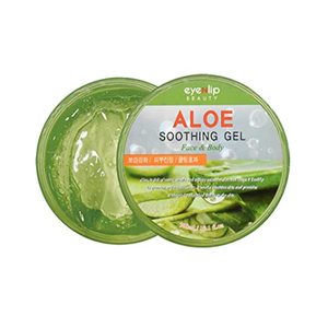 EYENLIP Gel Calmante de Aloe Orgánico 300ml, Crema Facial, Loción Coreana Nutritiva, Refrescante, Antienvejecimiento, Alivio del Acné, Para Todo Tipo de Piel - Product Image 1